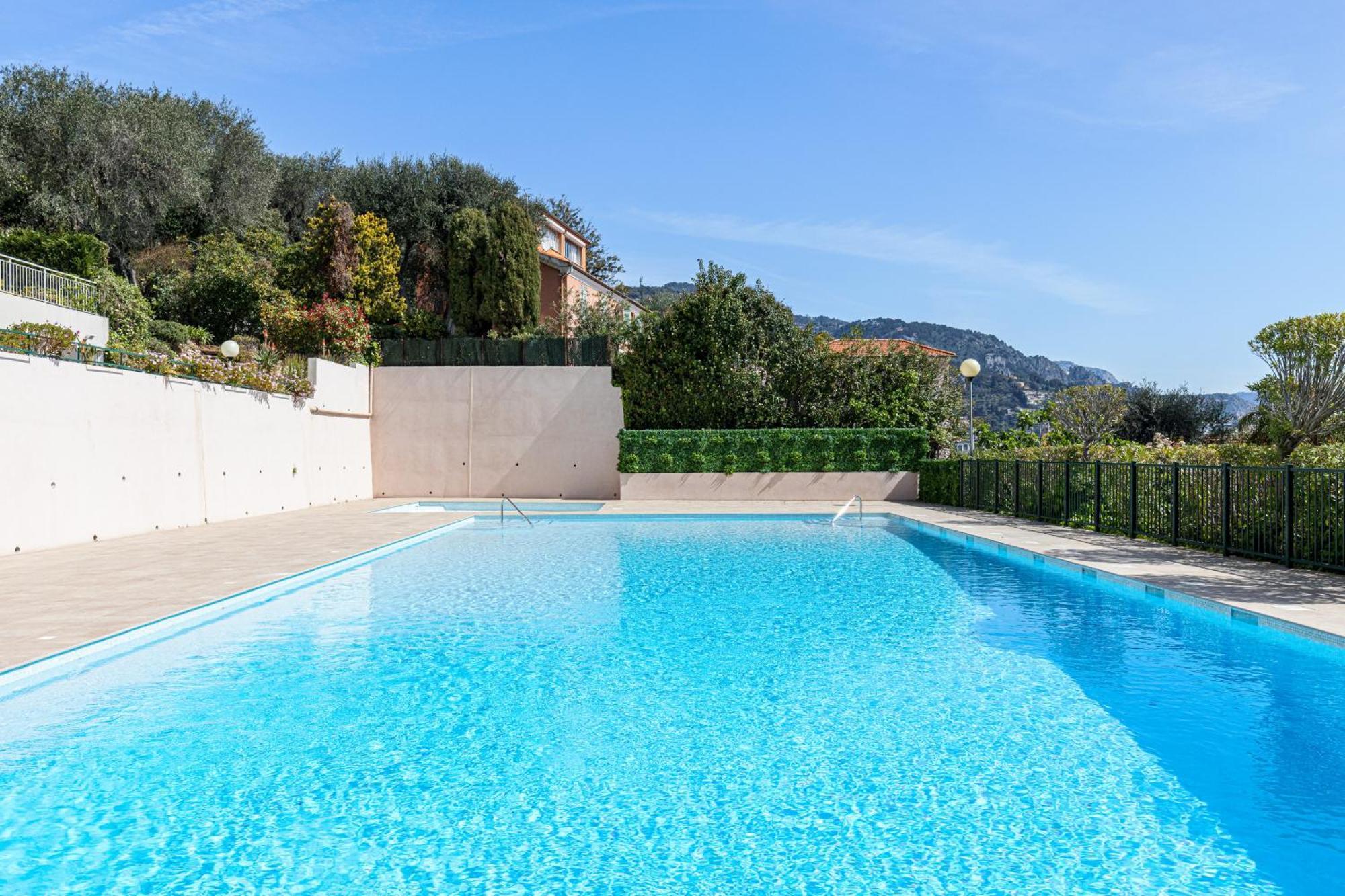 2 Bdr Villefranche-Sur-Mer Sea View Parking And Swimming Pool Екстер'єр фото