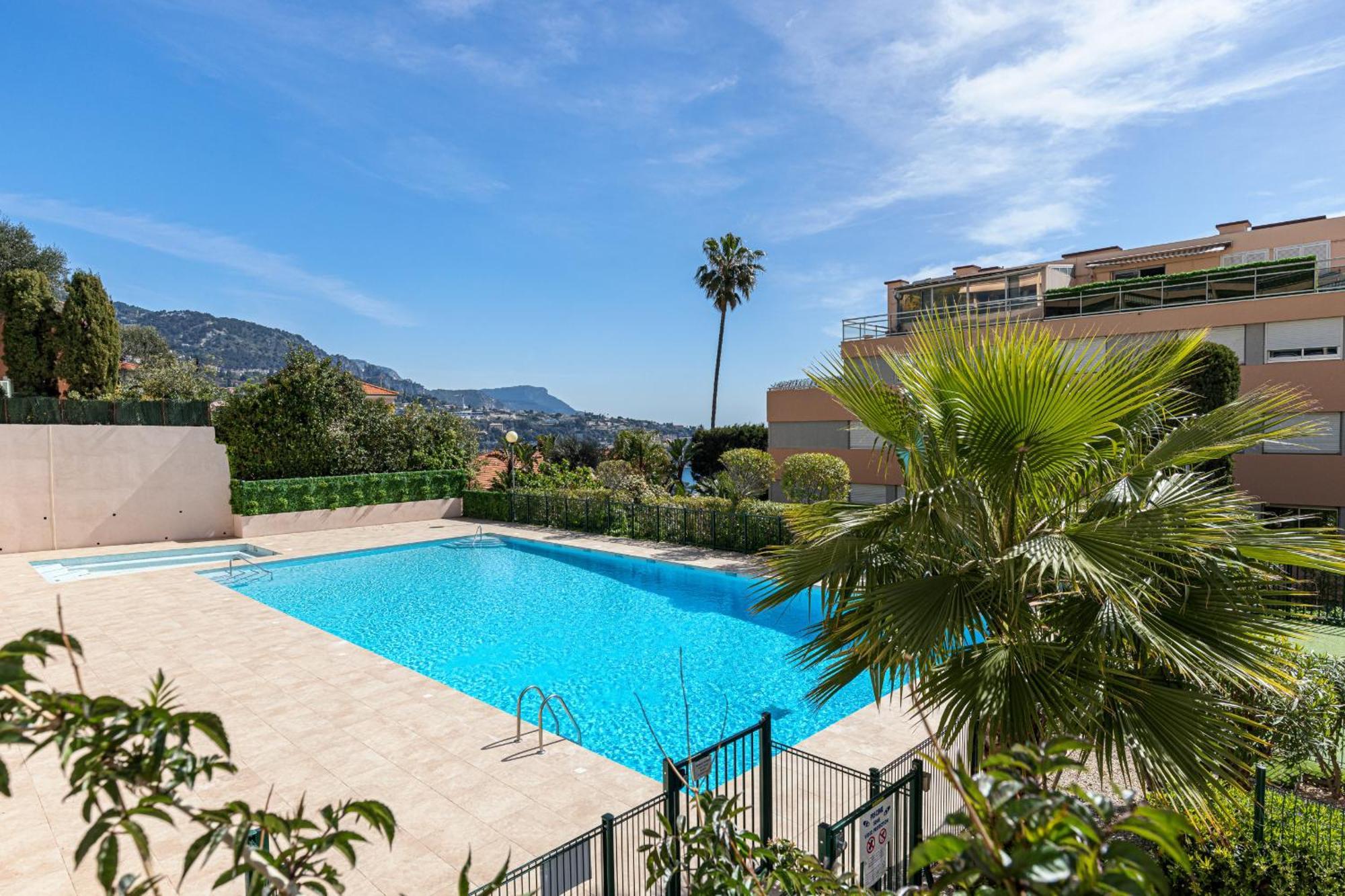 2 Bdr Villefranche-Sur-Mer Sea View Parking And Swimming Pool Екстер'єр фото
