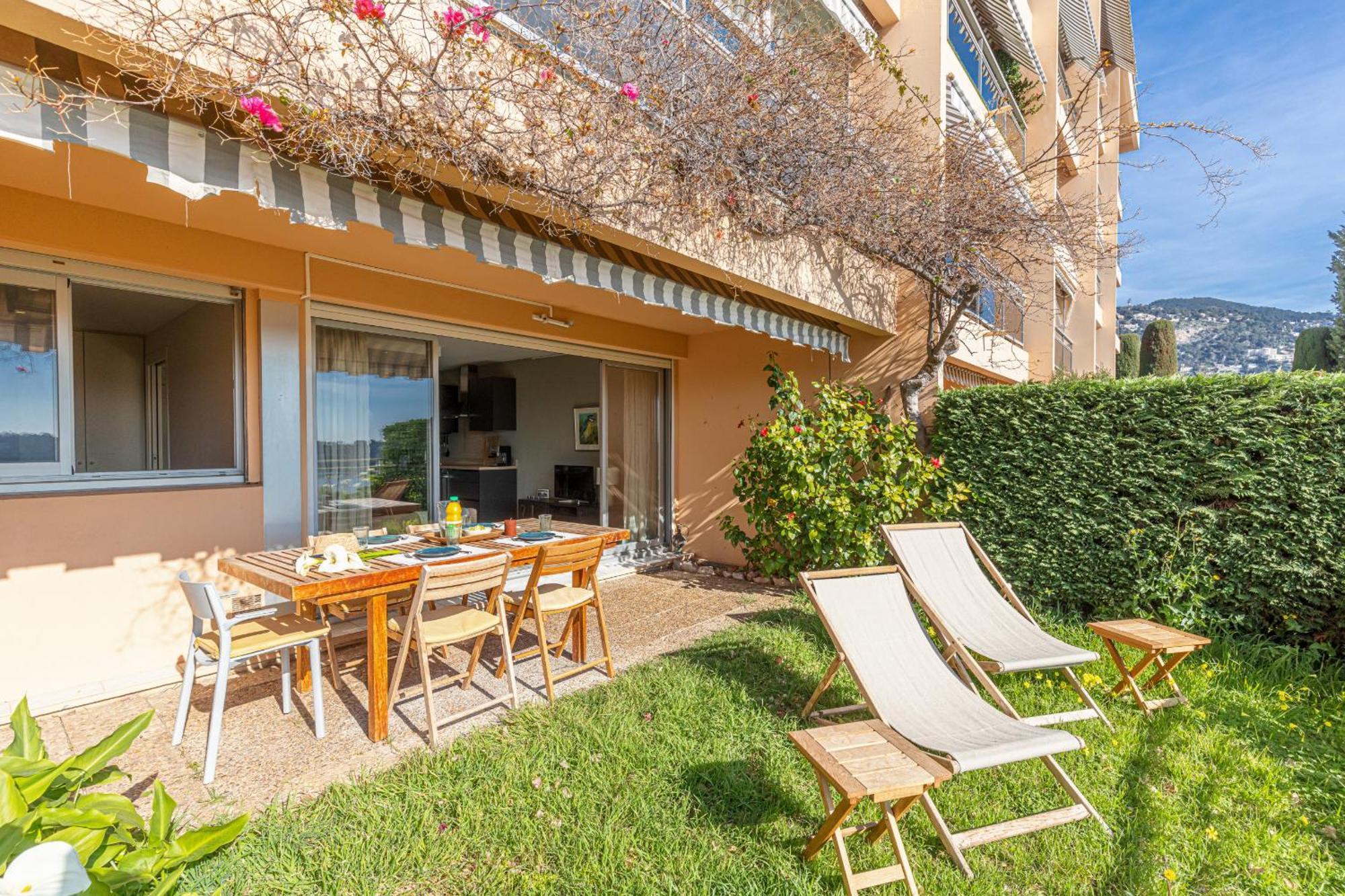 2 Bdr Villefranche-Sur-Mer Sea View Parking And Swimming Pool Екстер'єр фото