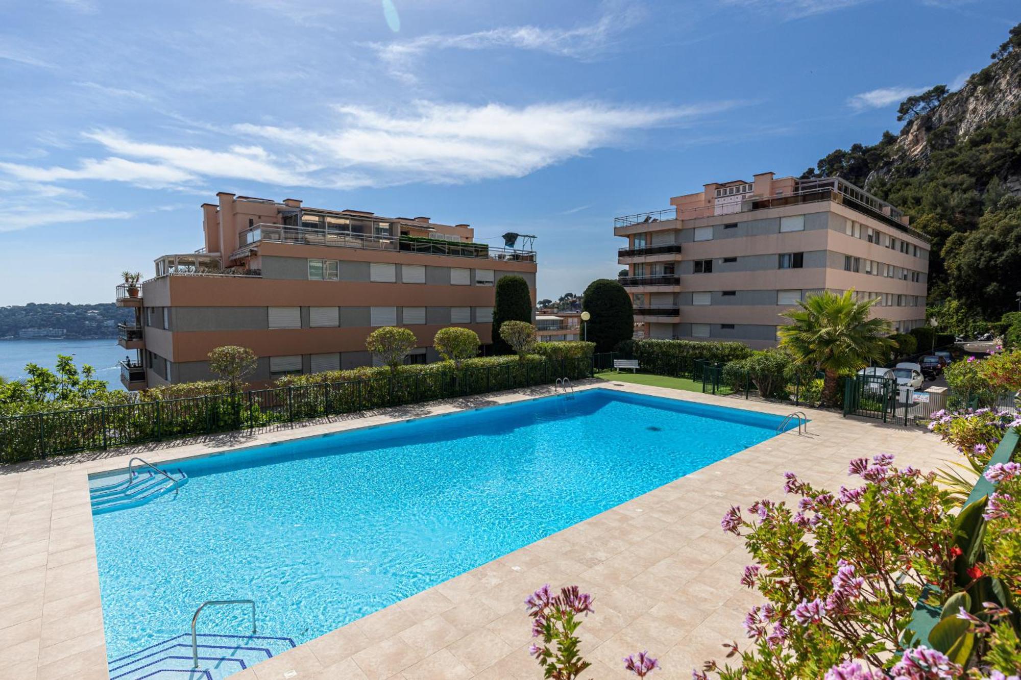 2 Bdr Villefranche-Sur-Mer Sea View Parking And Swimming Pool Екстер'єр фото