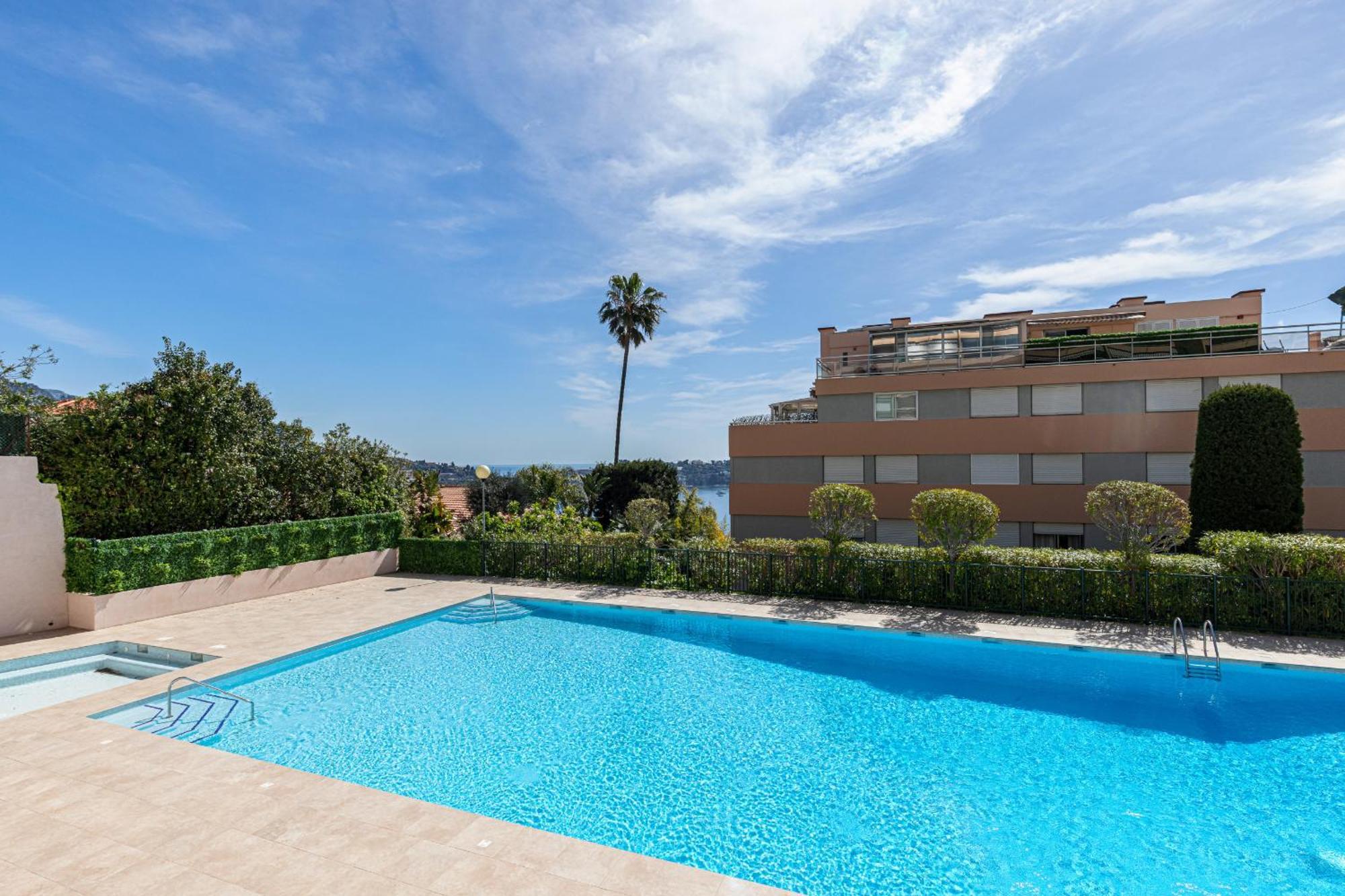 2 Bdr Villefranche-Sur-Mer Sea View Parking And Swimming Pool Екстер'єр фото