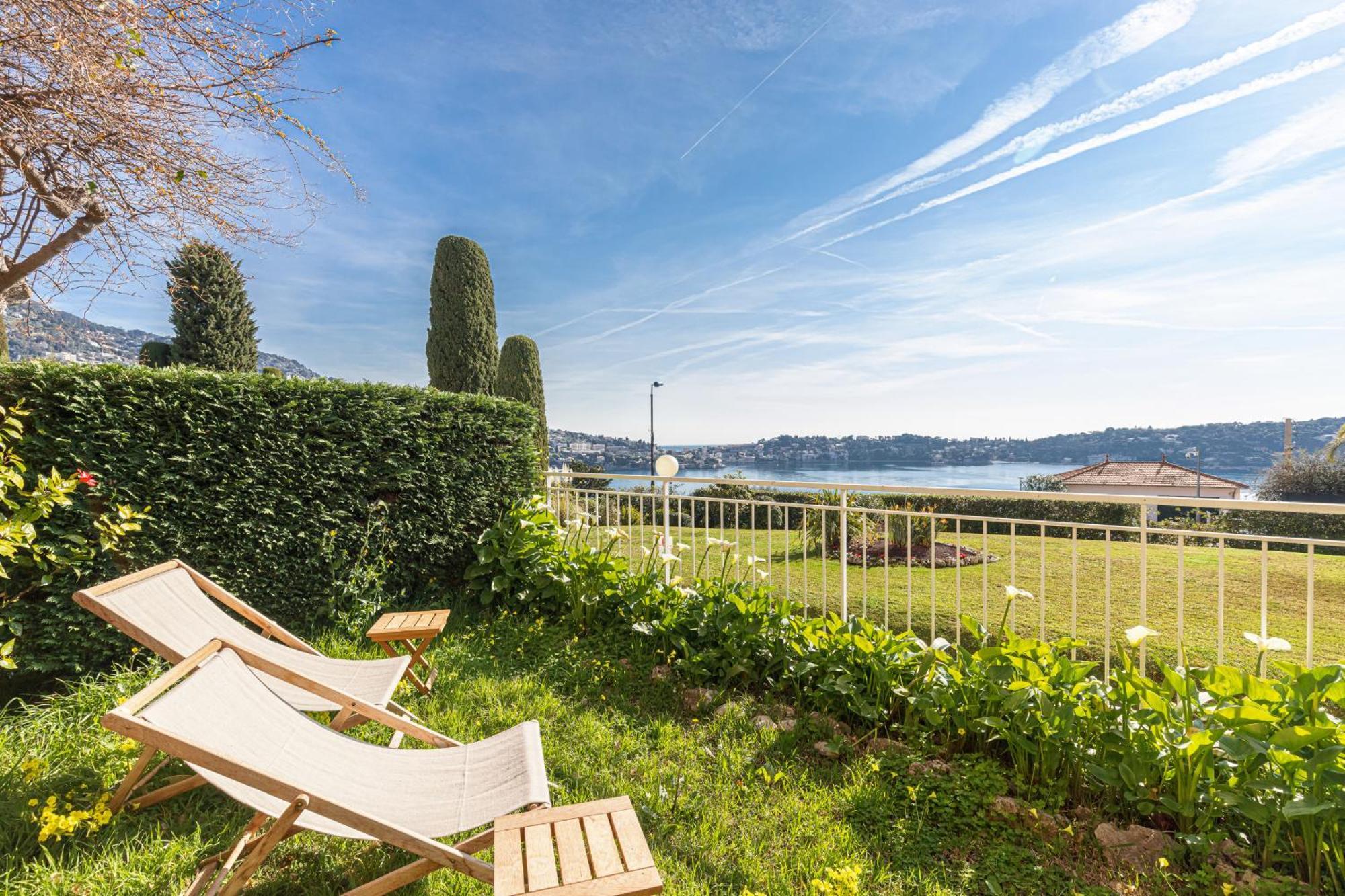 2 Bdr Villefranche-Sur-Mer Sea View Parking And Swimming Pool Екстер'єр фото